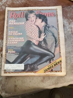 the Rolling Stones Magazine Cover with Pat Benatar